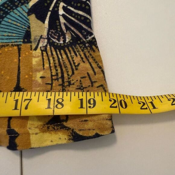 Vintage Y2K Alexandria Pierce Beaded/Sequined 3/4 Slv T Shirt Sz M Art to Wear - Picture 11 of 13